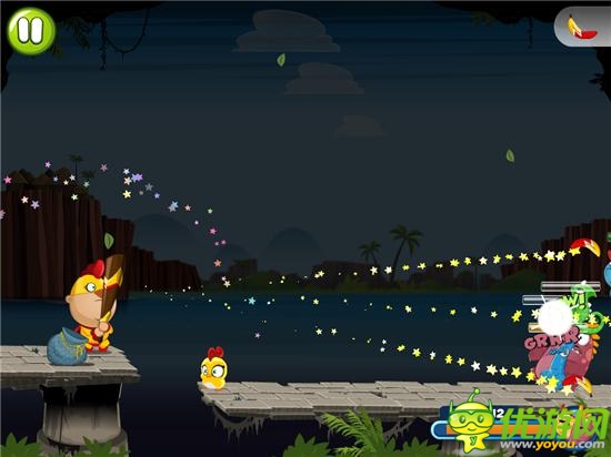 Funtomic发布动作游戏《小鸡超人》小鸡战怪兽