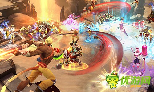 MMORPG手游《齐天战神》西方与东方艺术结合，来回西游世界