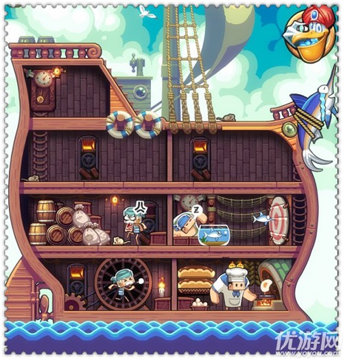 高分游戏《小小航海士》在架空世界上，探索迷雾性的航路