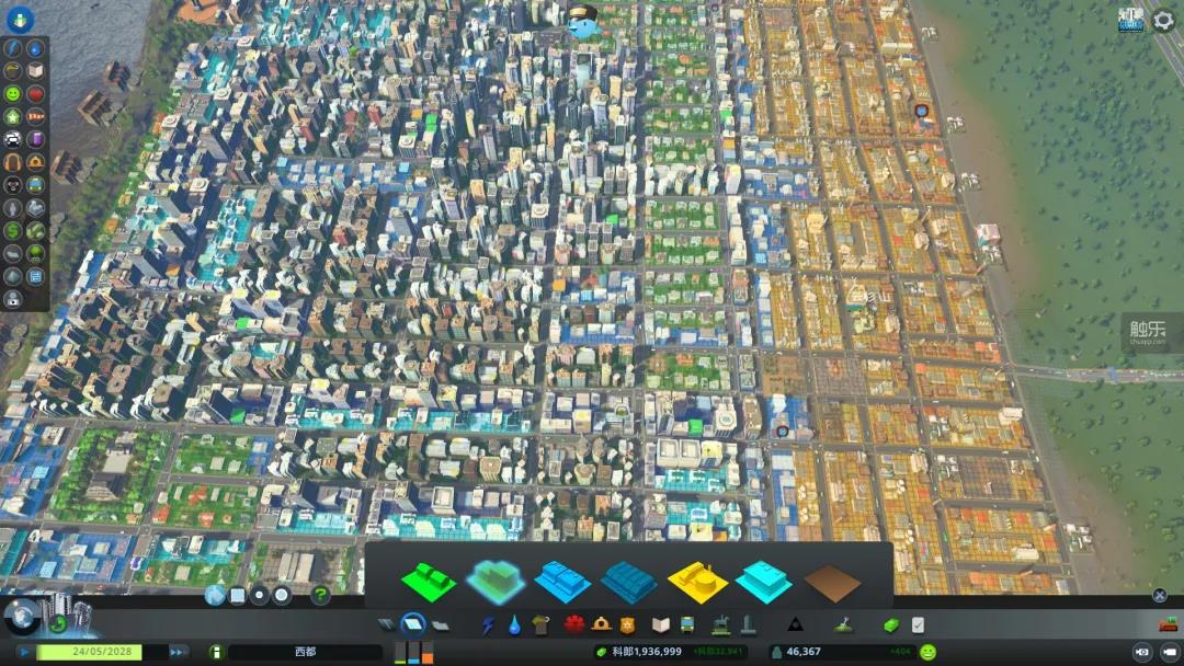 《城市：天际线》整个城市可以在短短几个小时内变得相当复杂