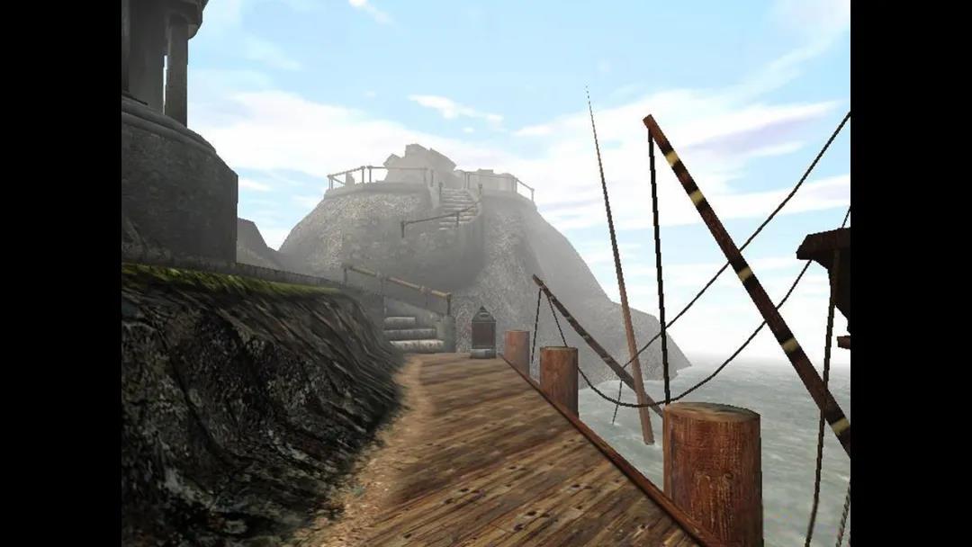 《神秘岛》与其他冒险游戏最大的不同在于独特的幻想风