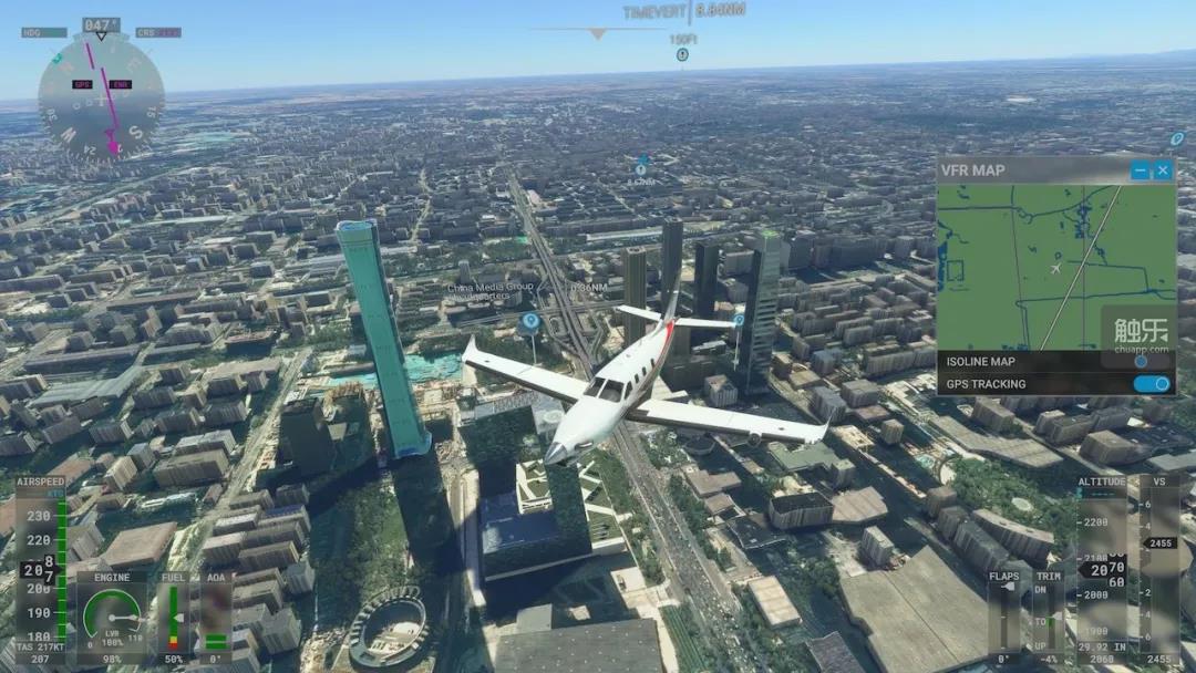 《微软模拟飞行》的巴西路线途经里约热内卢的救世主雕像