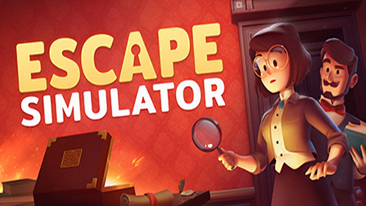 密室解谜类游戏，采用经典欧美动画风格打造《密室逃脱模拟器》
