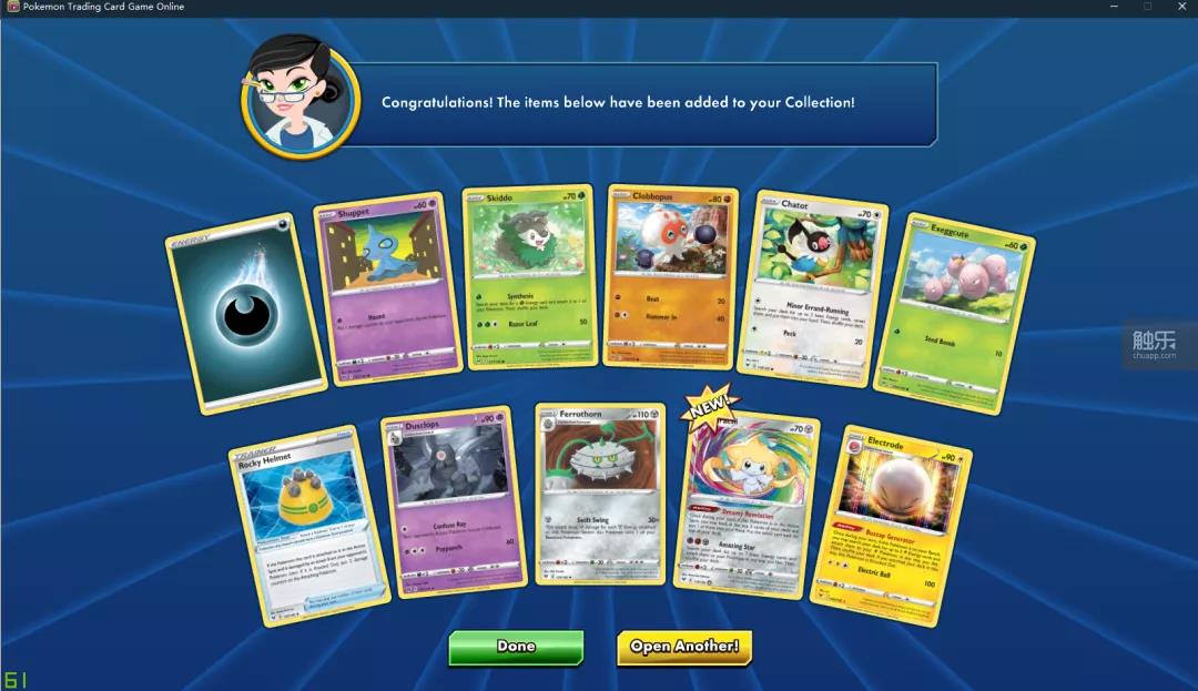 《Pokémon TCG Online》优点在于牌面文字一目了然，适合新人