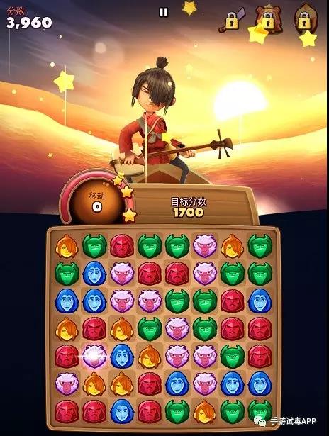 战斗三消RPG游戏《魔弦传说》