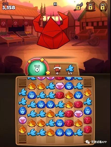 战斗三消RPG游戏《魔弦传说》