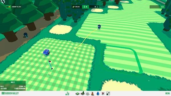 一款低多边形风格的模拟管理游戏《度假村大亨高尔夫》等你来挑战！