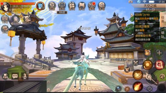 《九州天空城3D》三大种族让玩家爱不释手，画质向端游靠齐