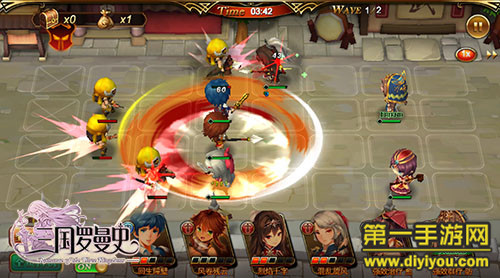 《三国罗曼史》三国萌化即时战棋手游